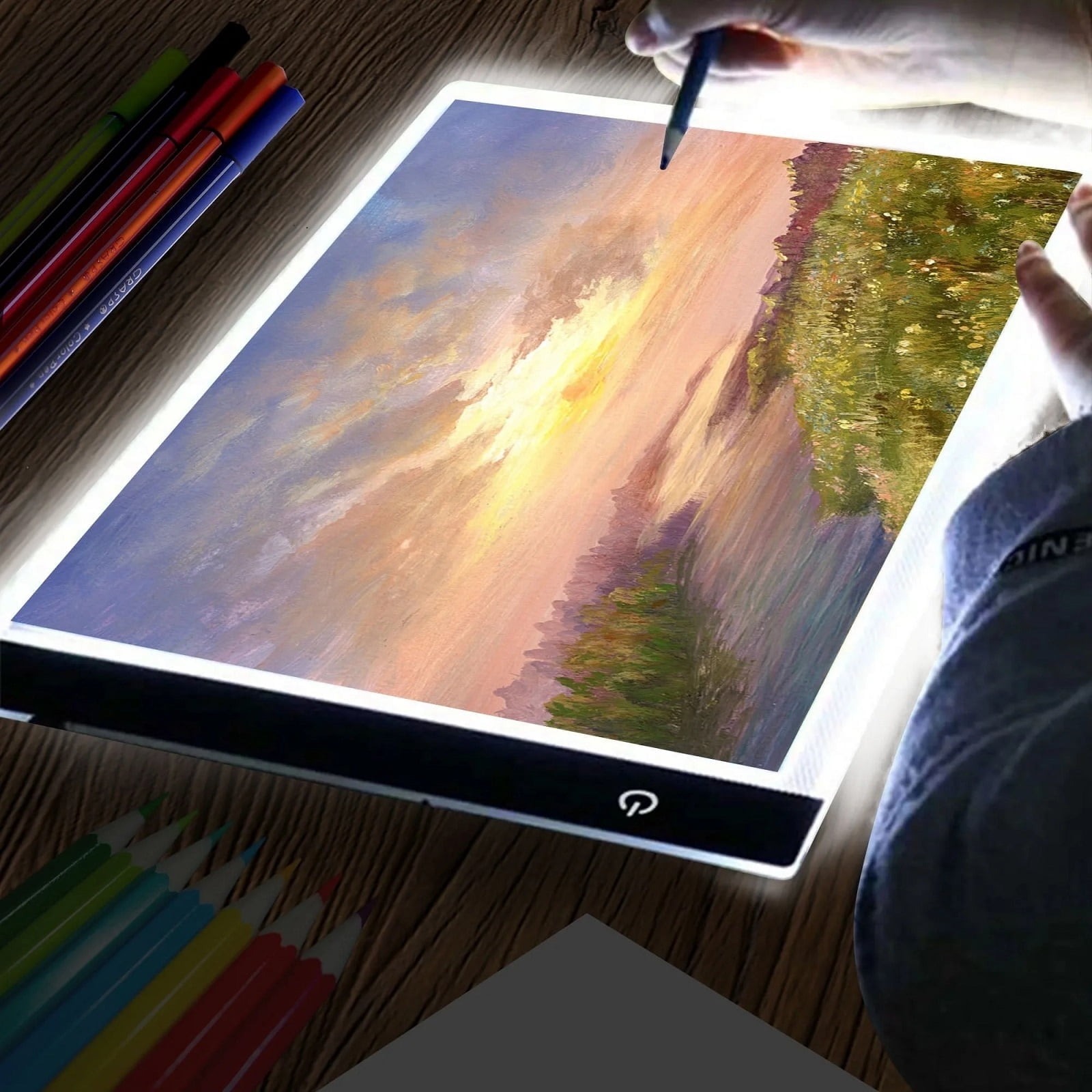 Graphic Tablet Accessories - A3/A4/A5 Three Level Dimmable Led Light