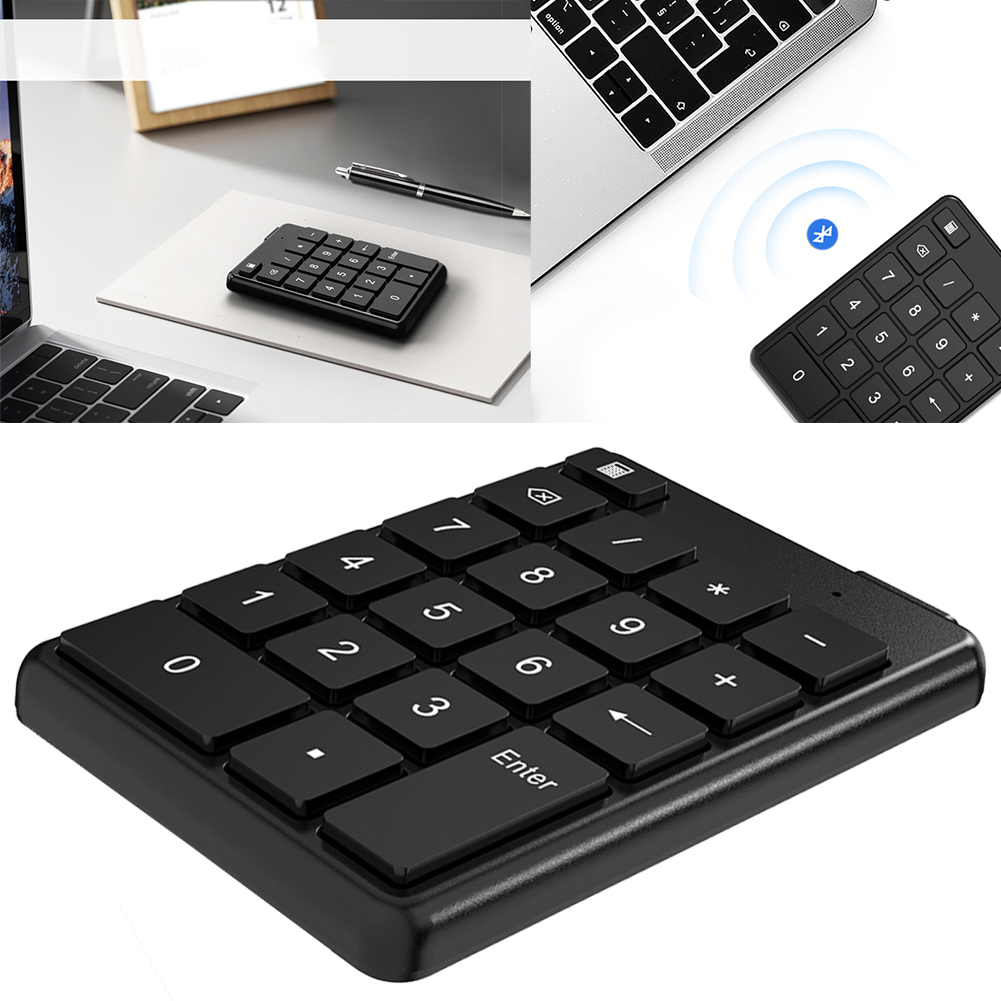 Bluetooth Trackpad - Bluetooth Wireless Numeric Keypad Portable Mini