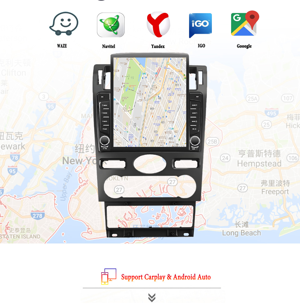 Tablet Danish Mobile & Accessories Photos - 8G+128G Android 14 For Ford Mondeo