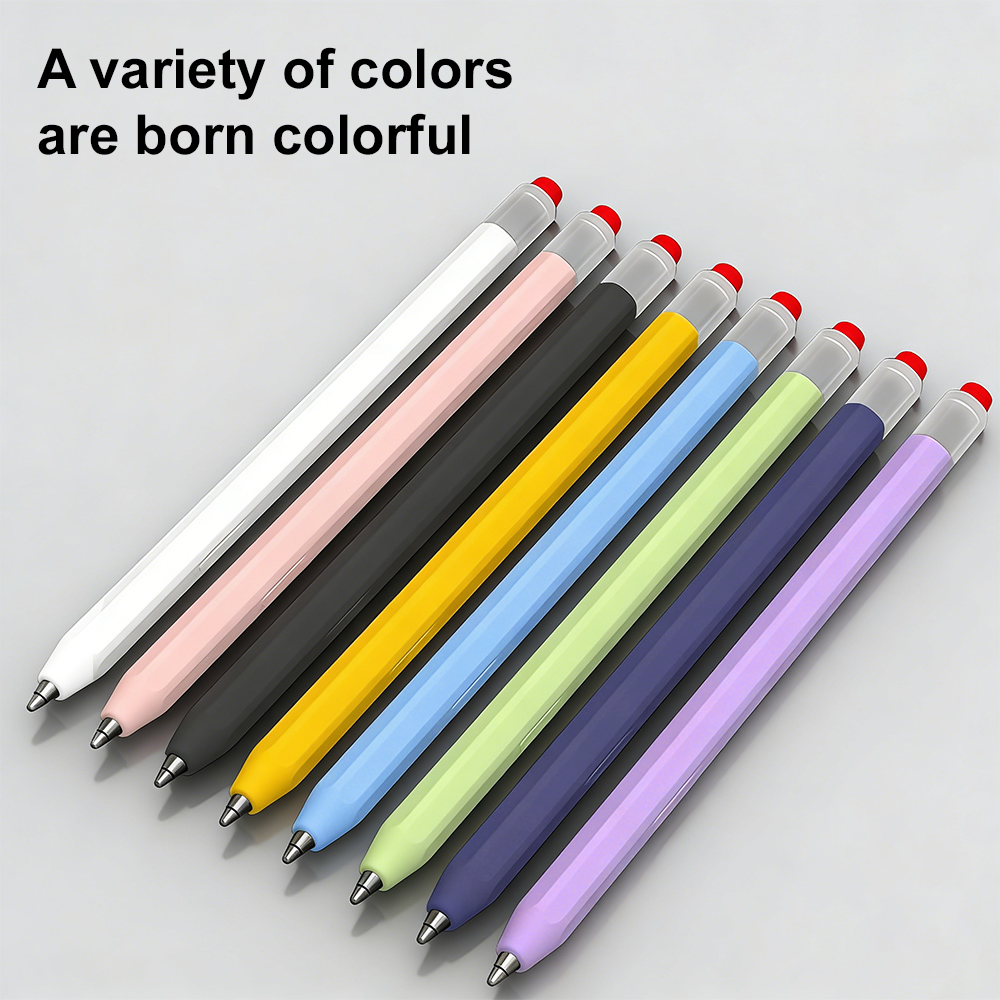Tablet Cover Accessories - Soft Silicone Shockproof Pencil Case for