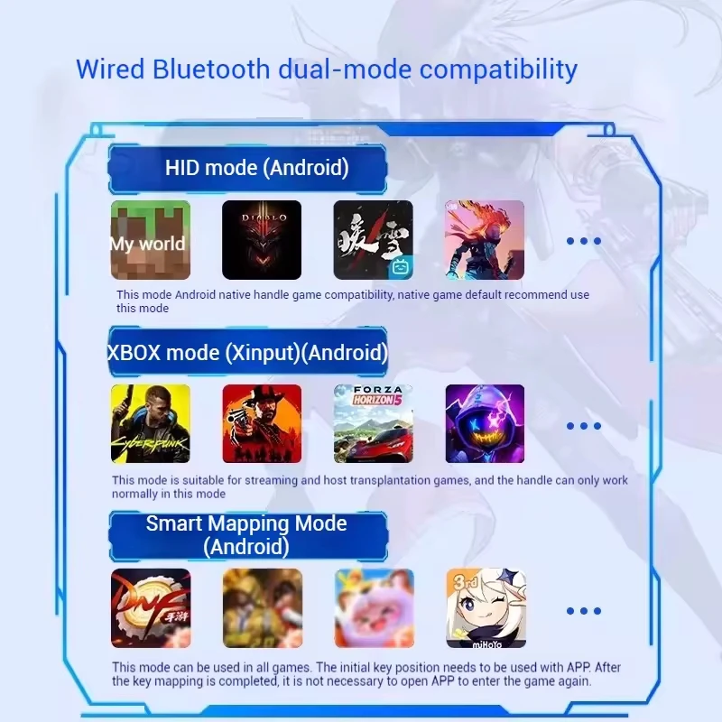 Gamepad Gaming Control For Mob - Android Tablet Gaming Accessories recension och pris