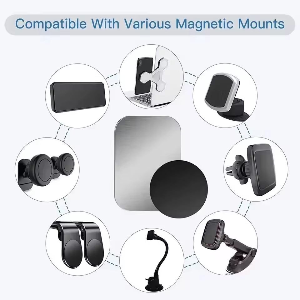 5/10pcs Magnetic Metal Plate D - Essential Tablet Accessories recension och pris