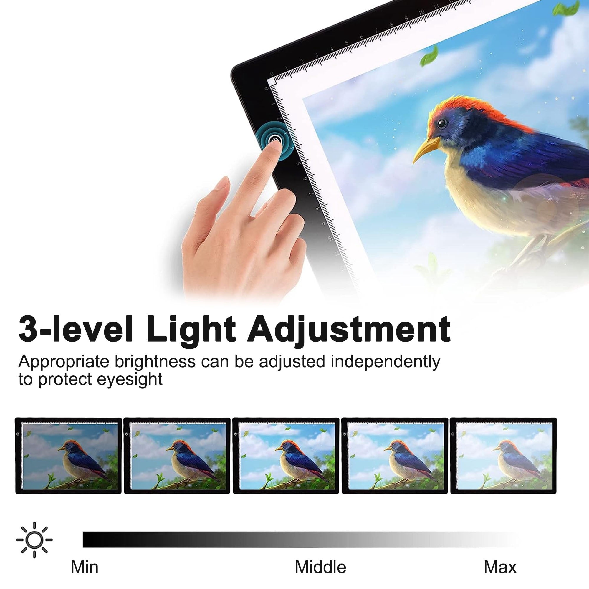 A3/A4/A5 Three Level Dimmable  - Graphic Tablet Accessories recension och pris