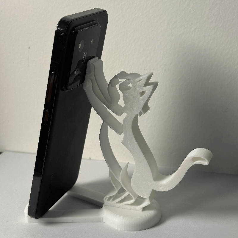 Abstract Hollow Line Cat Phone - Essential Tablet Accessories recension och pris