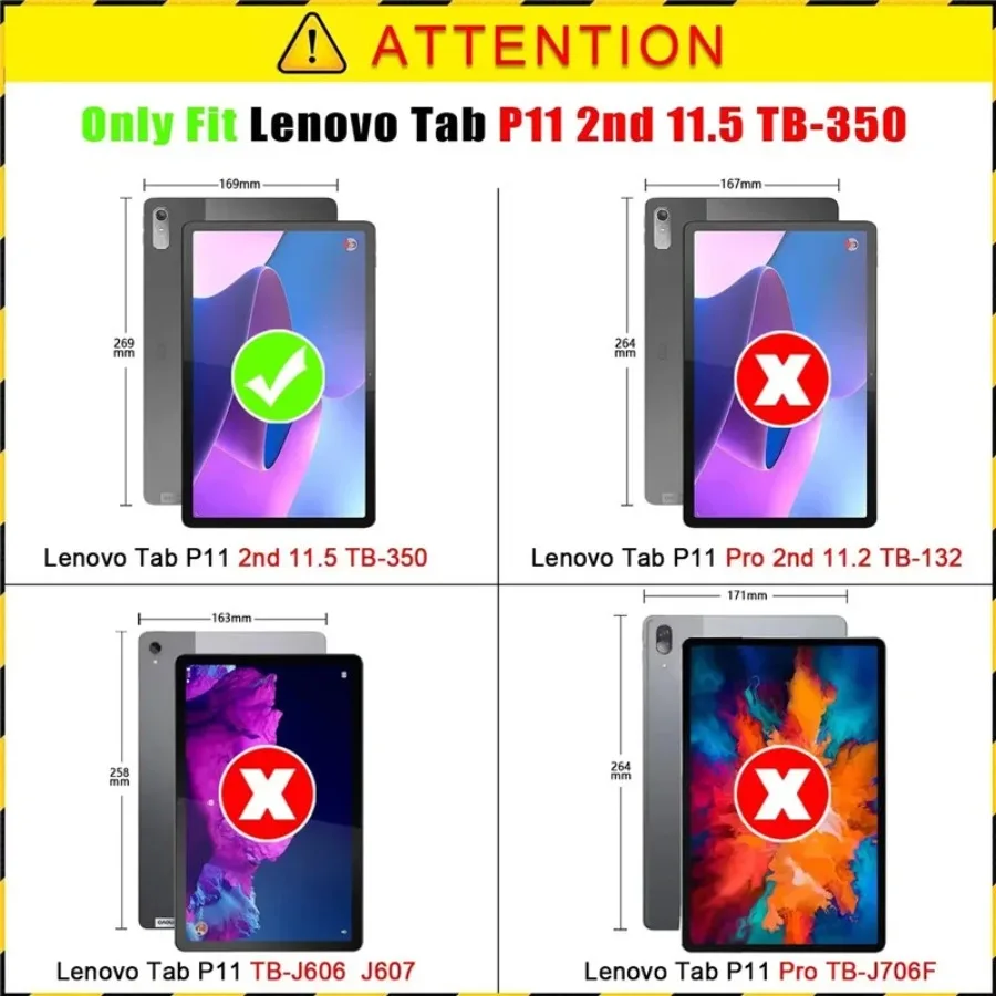 Coque For Lenovo Tab P11 2nd G - Lenovo Tablet With Accessories recension och pris