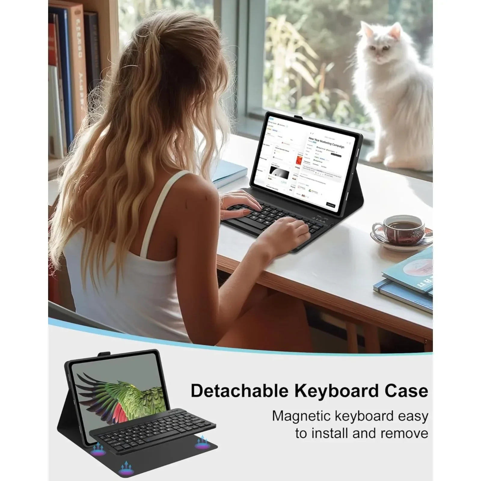Keyboard Case for Samsung Gala - Tablet Accessories For Samsung recension och pris