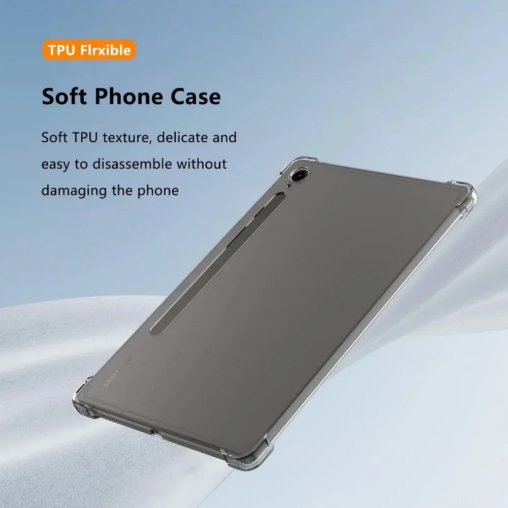 Silicon Case For Samsung Galax - Tablet S9 Fe Accessories recension och pris