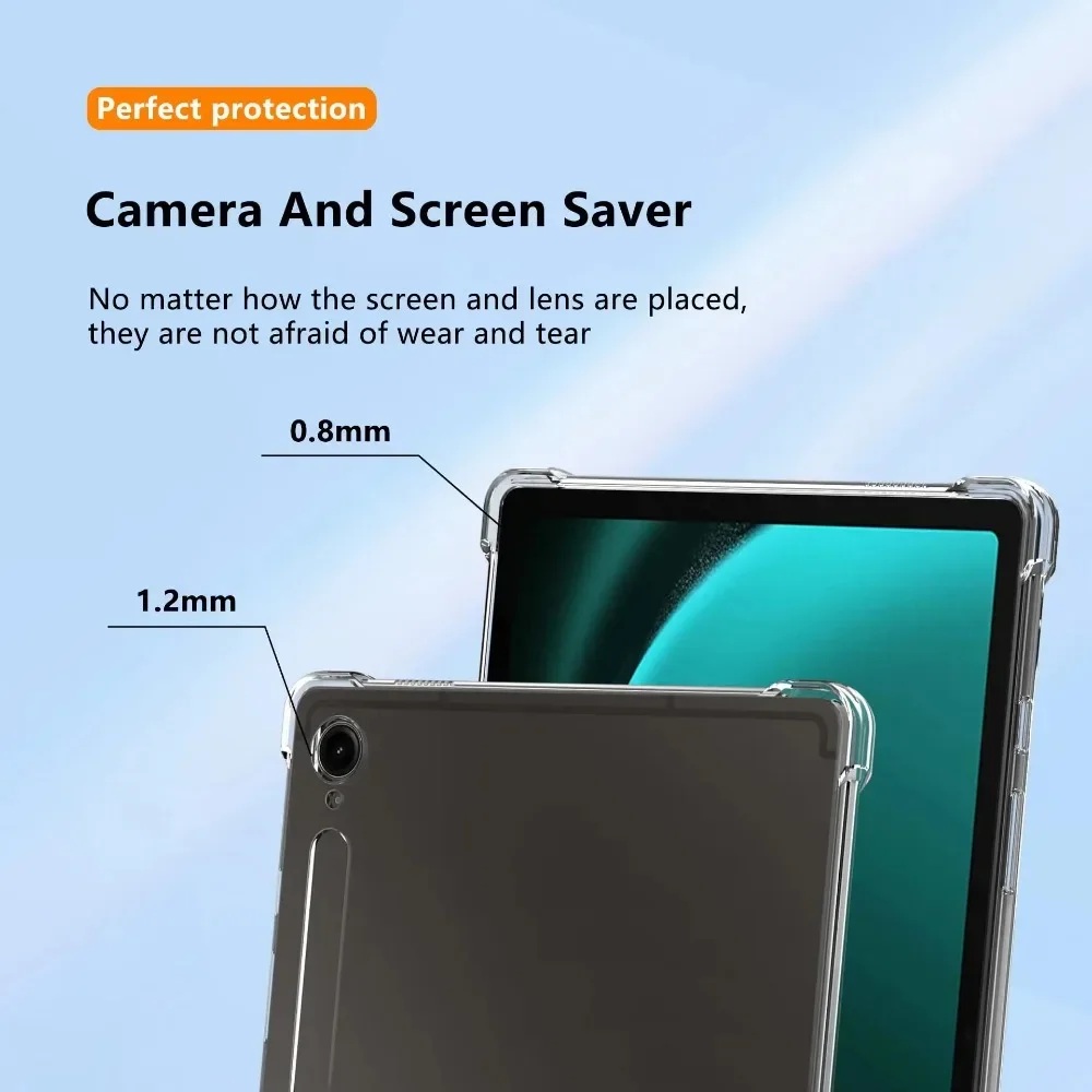 Silicon Case For Samsung Galax - Tablet S9 Fe Accessories recension och pris
