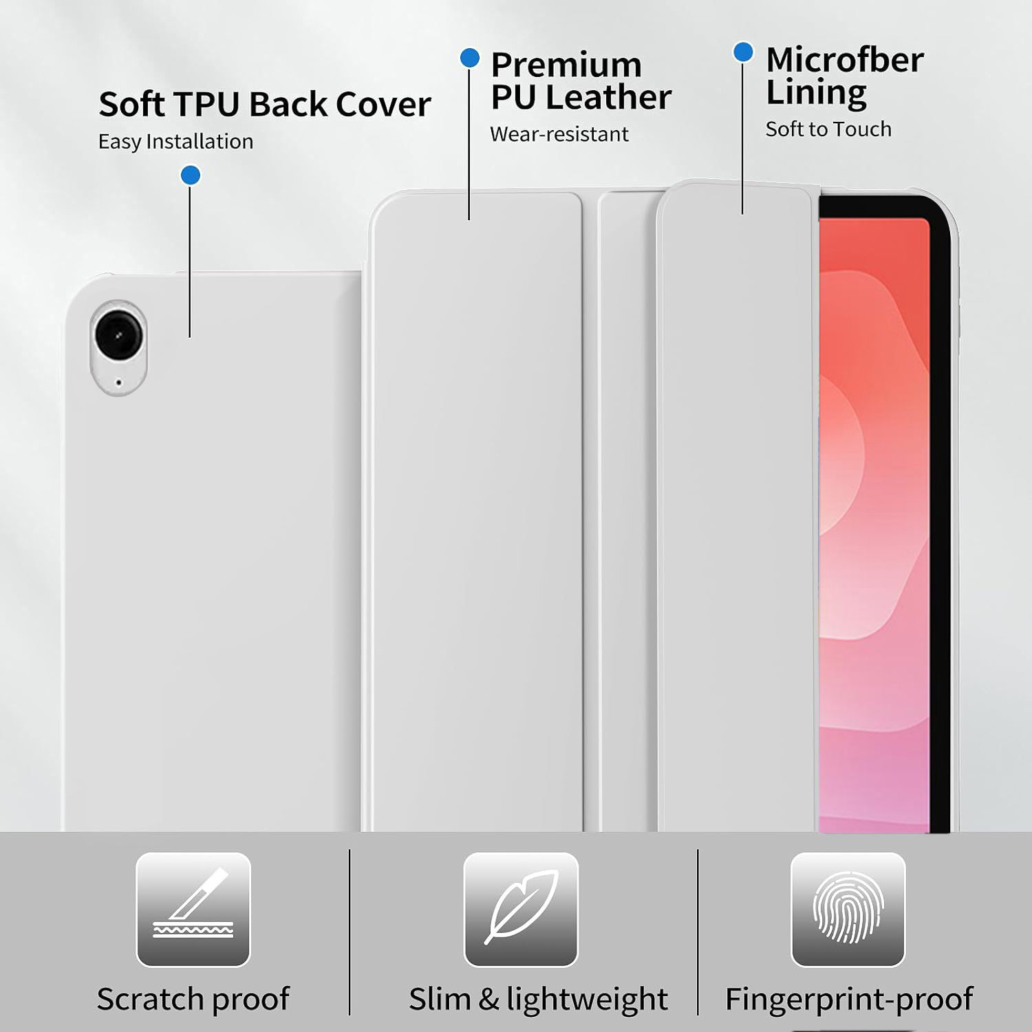 Tri-fold Flip Case For Samsung - Vortex Tablet Accessories recension och pris