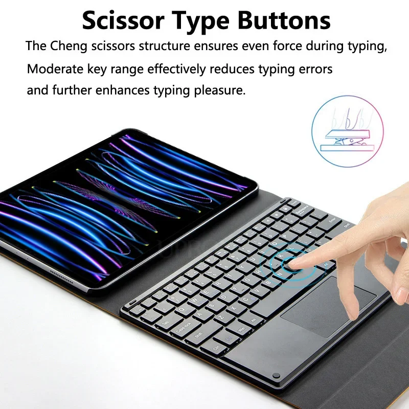 Touch Keyboard Case for Honor  - Bluetooth Trackpad recension och pris