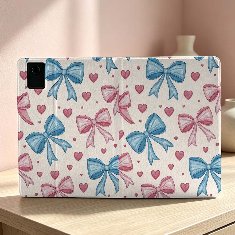 Pink bow pattern For Lenovo Xi - Lenovo Tablet P12 Accessories recension och pris