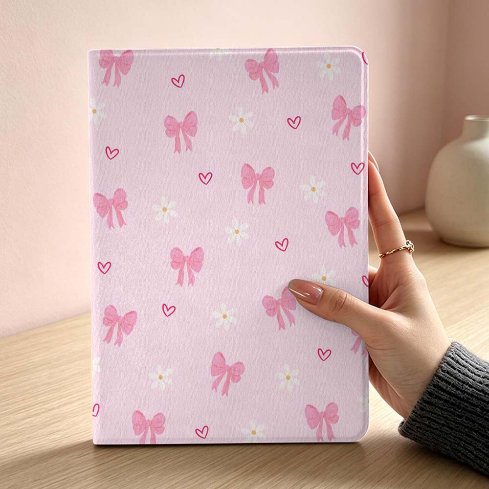 Pink bow pattern For Lenovo Xi - Lenovo Tablet P12 Accessories recension och pris