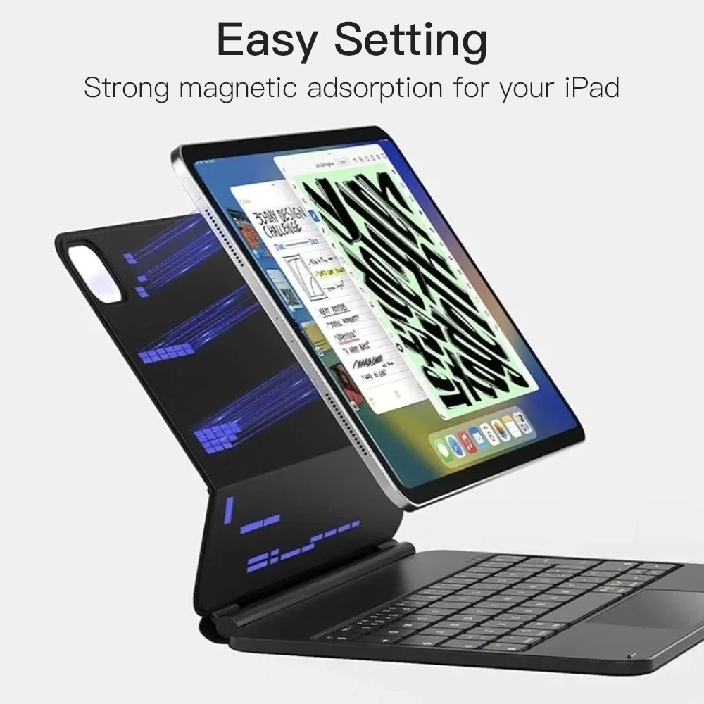 NEW Magic Keyboard With Touch  - Tablet Keyboard Case recension och pris