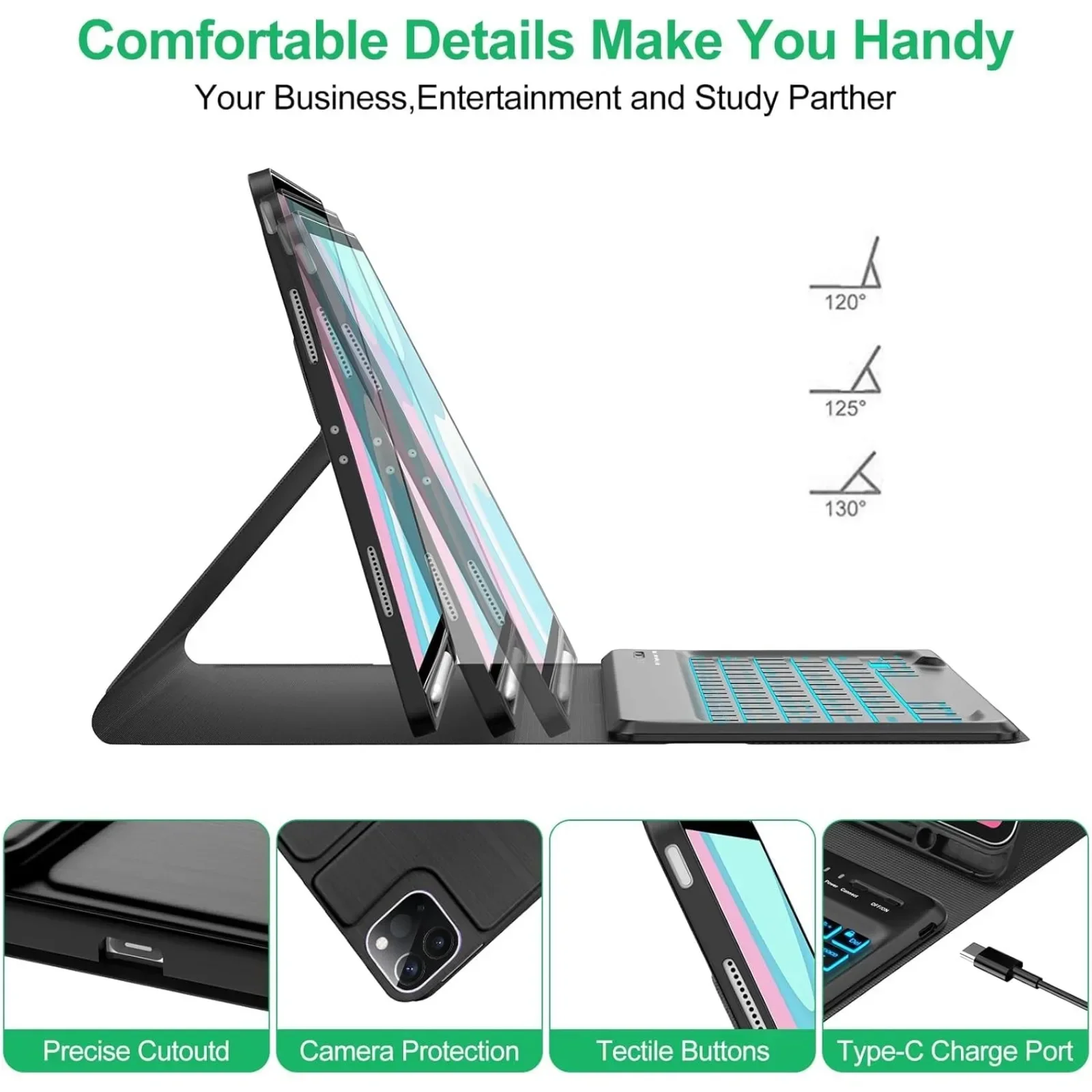 Keyboard Case for HONOR Pad X8 - Tablet Keyboard Case recension och pris