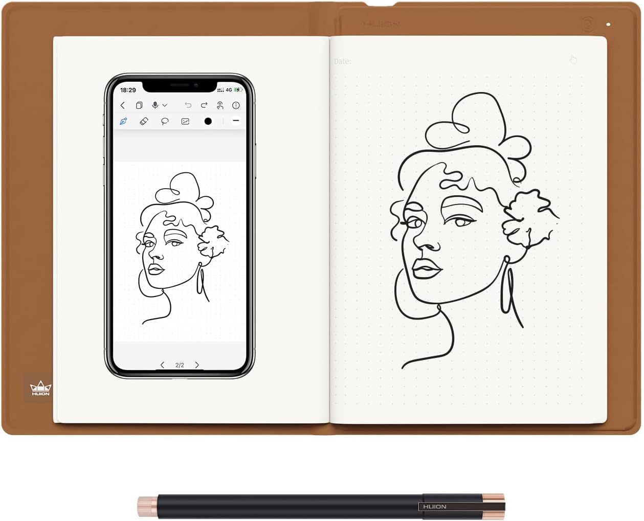 huion note 2 em 1 digital hand - Graphic Tablet Accessories recension och pris