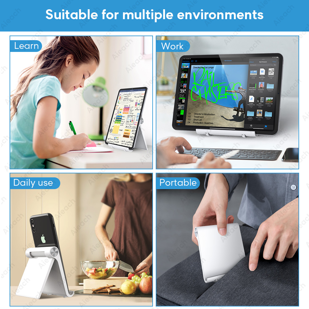 AIEACH Tablet Phone Stand iPad - Graphic Tablet Accessories recension och pris