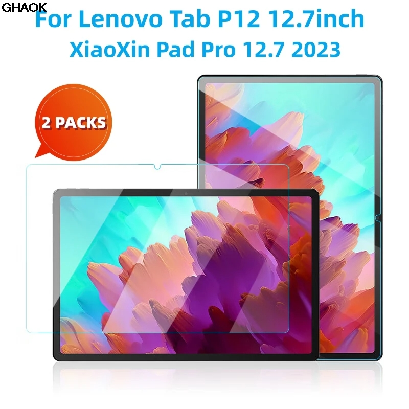 2Pcs Tempered HD Screen Protec - Lenovo Tablet P12 Accessories recension och pris