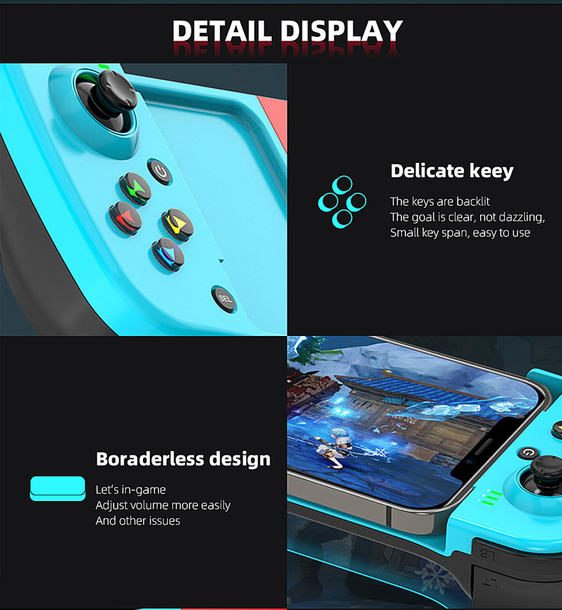 D3 Wireless Bluetooth Stretcha - Android Tablet Gaming Accessories recension och pris