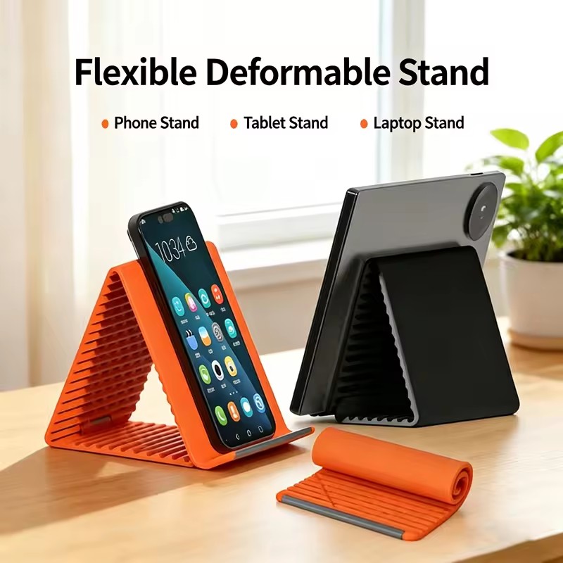 Flexible Foldable Silicone Pho - Tablet Holder Accessories recension och pris