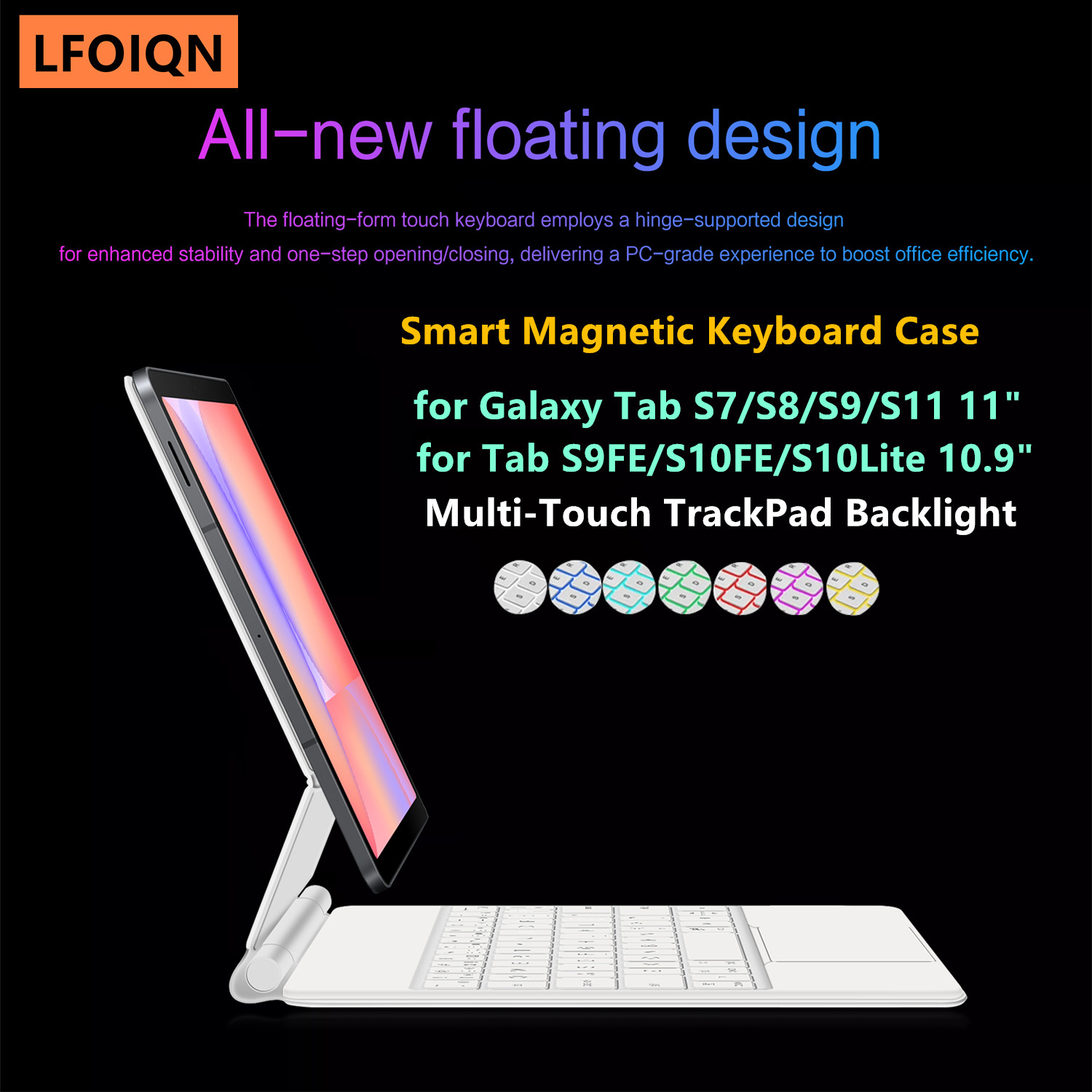 LFOIQN Magic Keyboard for Sams - Vortex Tablet Accessories recension och pris