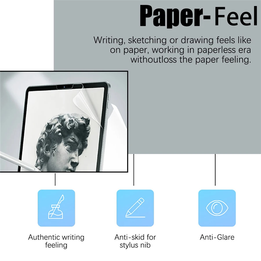 3Pcs Paper Feel Like Screen Pr - Lenovo Tablet P12 Accessories recension och pris