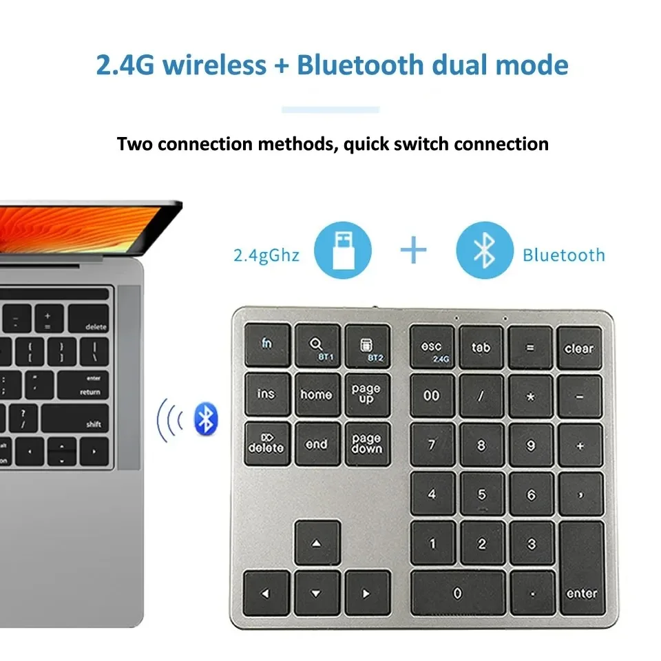Wireless Numeric Keypad K35, 2 - Bluetooth Trackpad recension och pris