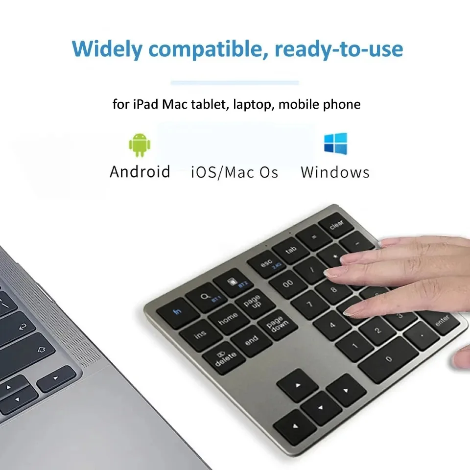 Wireless Numeric Keypad K35, 2 - Bluetooth Trackpad recension och pris