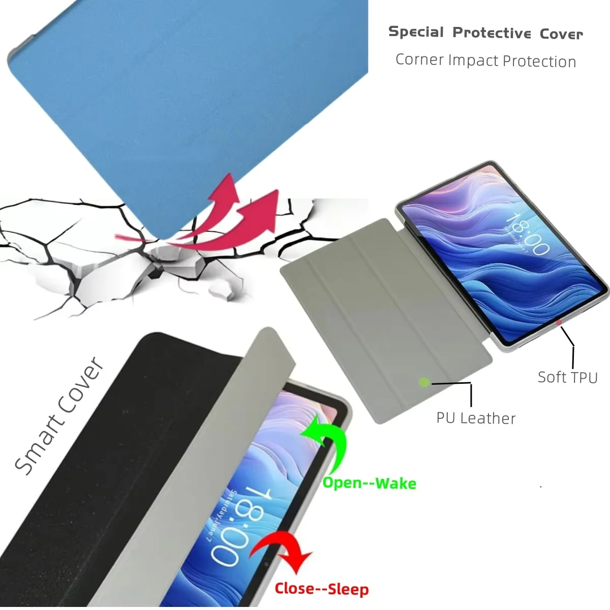 Smart Cover for Teclast P33 P3 - Teclast Tablet Accessories recension och pris